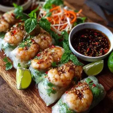 Crispy Rice Paper Shrimp Rolls Recipe