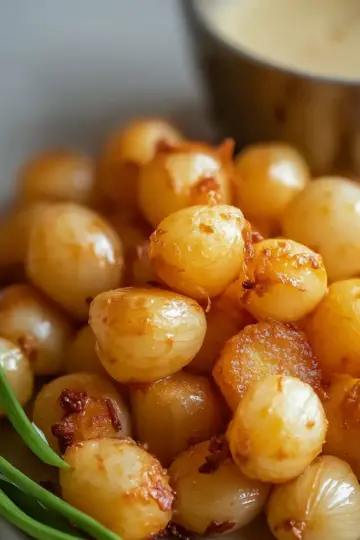 Air Fried Pearl Onions